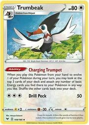 Trumbeak [Charging Trumpet | Drill Peck]