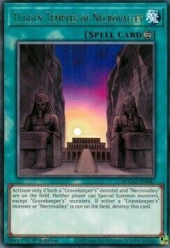 Hidden Temples of Necrovalley Card Front