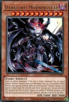 Darklord Morningstar Card Front