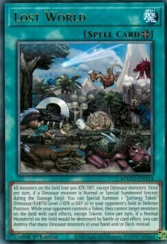 Lost World Card Front