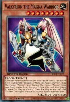 Valkyrion the Magna Warrior Card Front