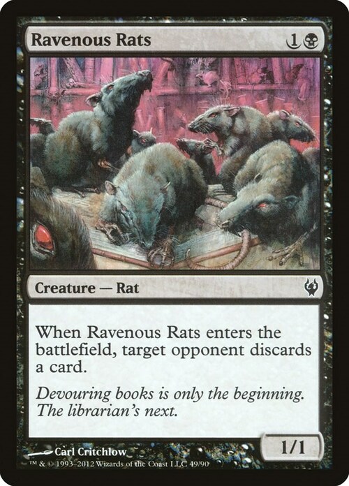 Ravenous Rats Card Front