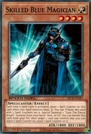 Skilled Blue Magician