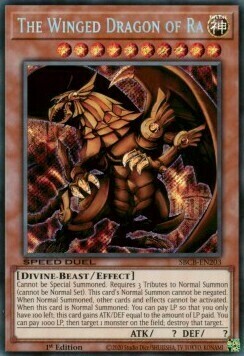 The Winged Dragon of Ra Card Front