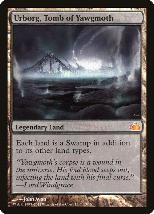 Urborg, Tomb of Yawgmoth Card Front