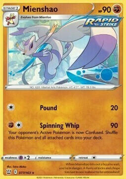 Mienshao Card Front