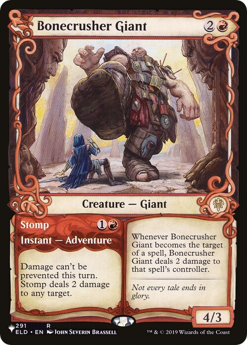 Bonecrusher Giant // Stomp Card Front