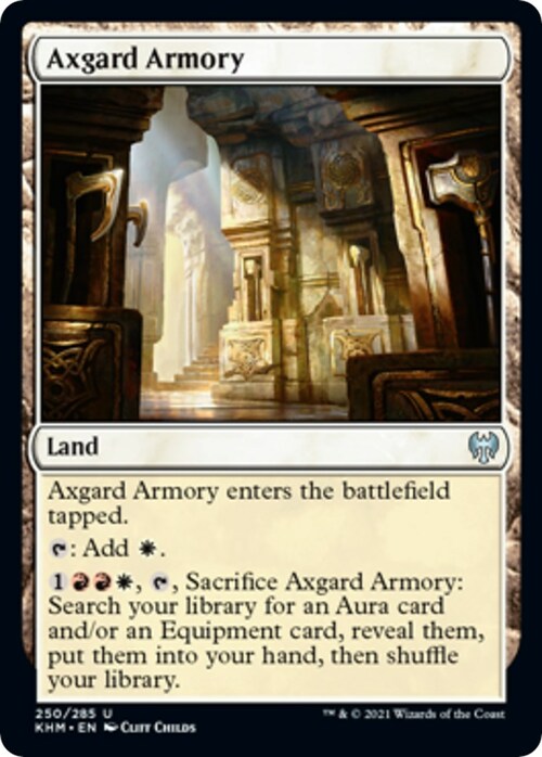 Axgard Armory Card Front