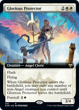 Glorious Protector Card Front