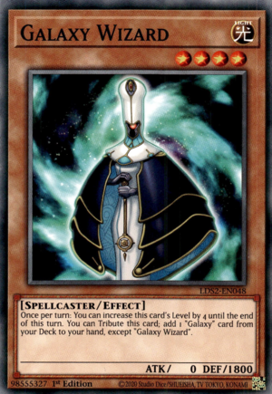 Galaxy Wizard Card Front