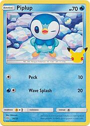 Piplup [Peck | Wave Splash]