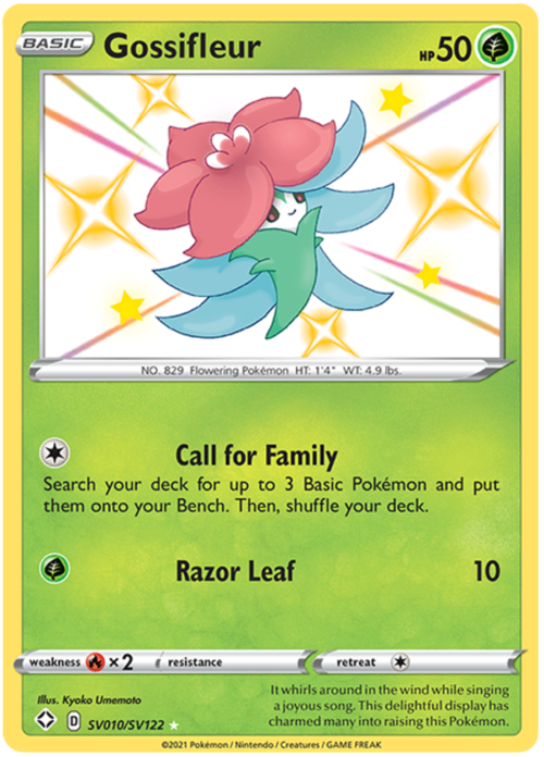 Gossifleur Card Front