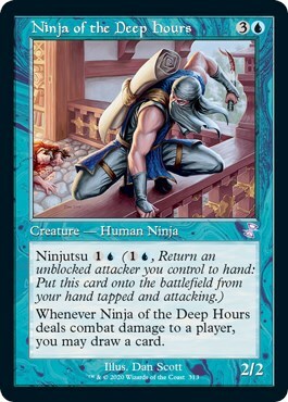 Ninja of the Deep Hours Card Front