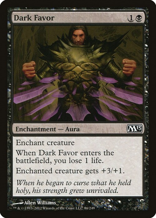 Dark Favor Card Front