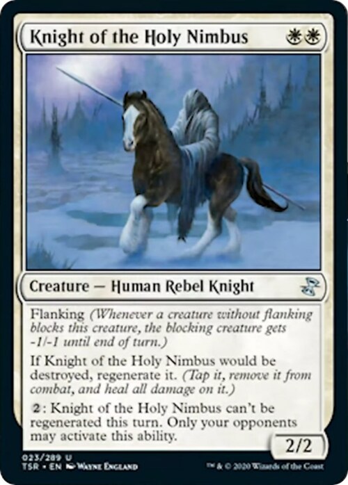 Knight of the Holy Nimbus Card Front