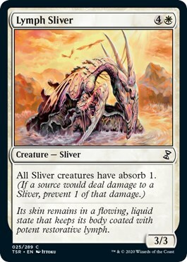 Lymph Sliver Card Front