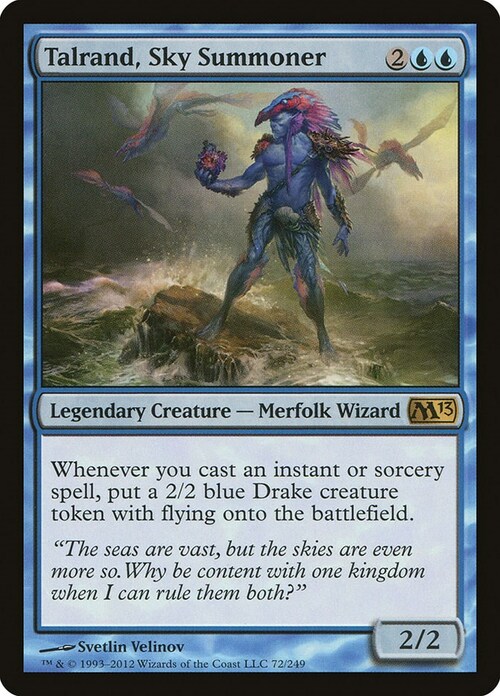 Talrand, Sky Summoner Card Front