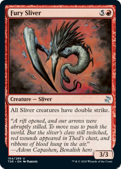 Fury Sliver Card Front