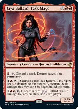 Jaya Ballard, Task Mage Card Front