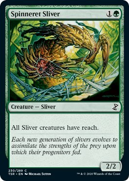 Spinneret Sliver Card Front