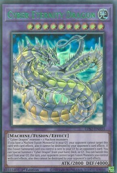 Cyber Eternity Dragon Card Front