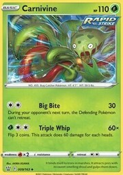 Carnivine [Big Bite | Triple Whip]