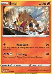 Entei [Heat Dash | Fire Fang]