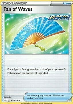 Fan of Waves Card Front