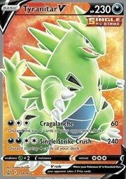 Tyranitar V [Cragalanche | Single Strike Crush]