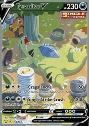 Tyranitar V [Cragalanche | Single Strike Crush]