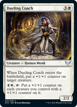 Dueling Coach Card Front