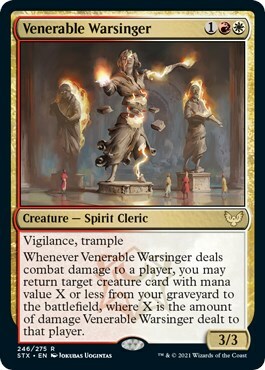 Venerable Warsinger Card Front