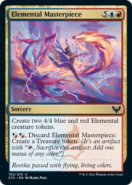 Elemental Masterpiece Card Front