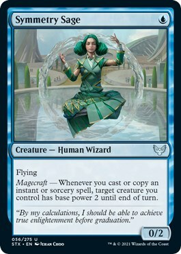 Symmetry Sage Card Front