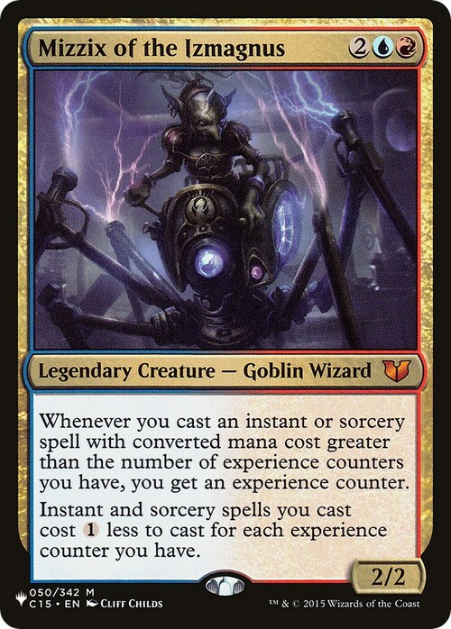 Mizzix of the Izmagnus Card Front