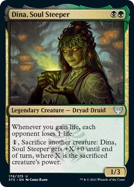 Dina, Soul Steeper Card Front