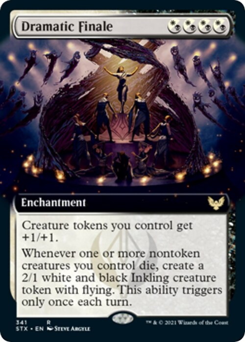 Dramatic Finale Card Front