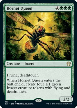 Hornet Queen Card Front