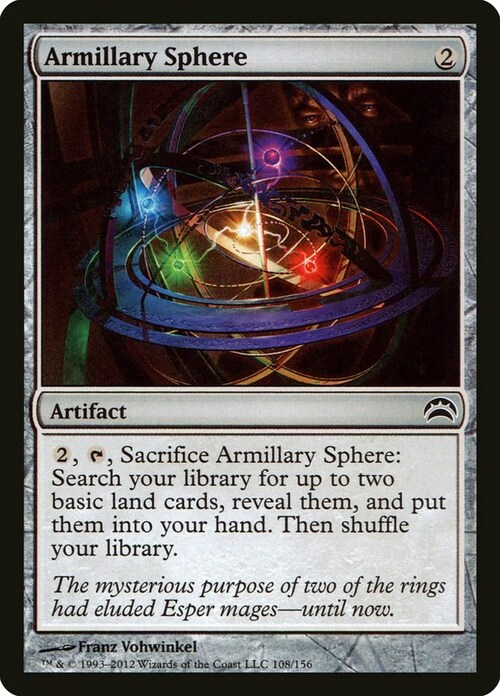 Armillary Sphere Card Front