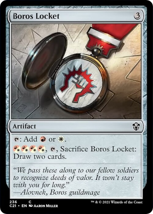 Boros Locket Card Front