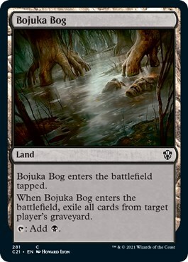 Bojuka Bog Card Front