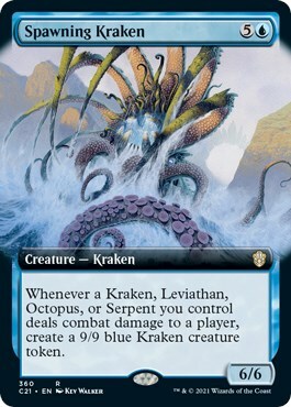 Spawning Kraken Card Front