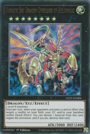 Hieratic Sky Dragon Overlord of Heliopolis