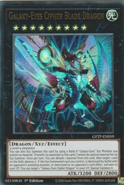 Galaxy-Eyes Cipher Blade Dragon‎