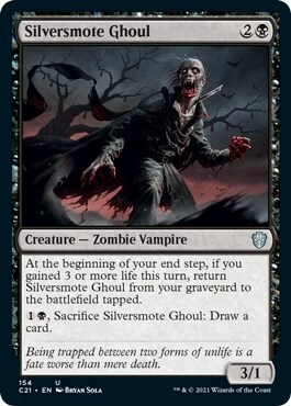 Silversmote Ghoul Card Front