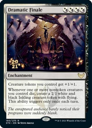 Dramatic Finale Card Front