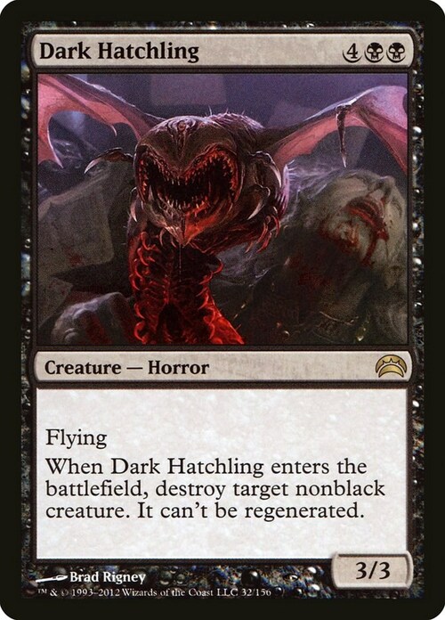 Dark Hatchling Card Front