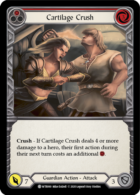 Cartilage Crush - Red Card Front