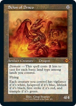 Scion of Draco Card Front