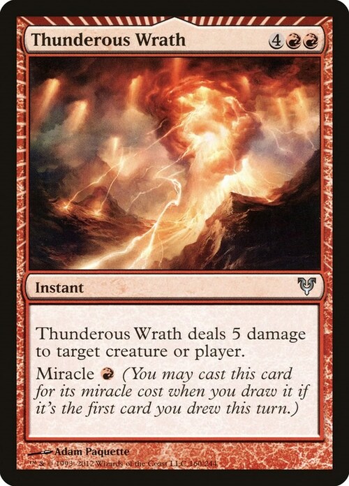 Thunderous Wrath Card Front